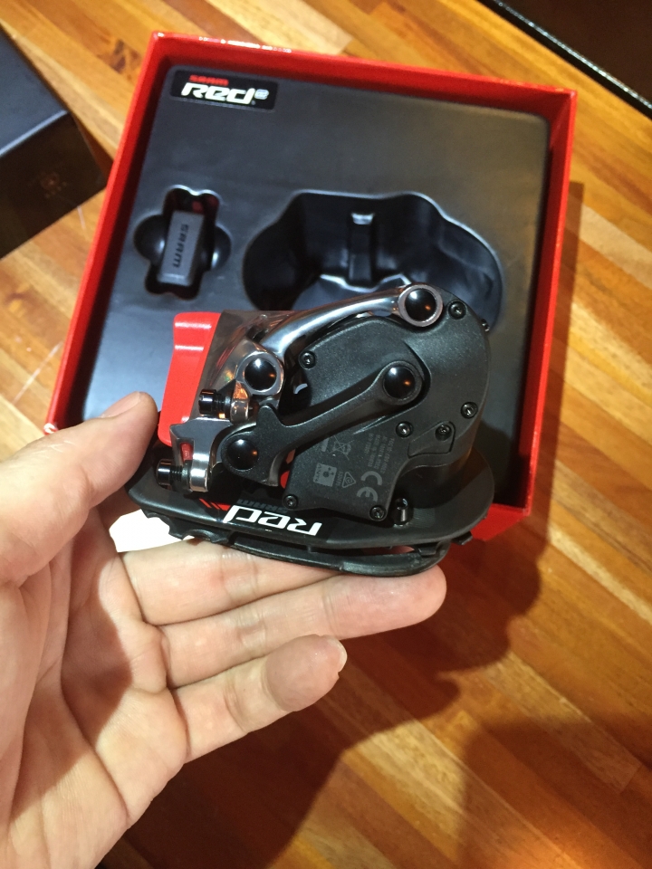 遲來的~sram etap小全套開箱....貼膜....裝車....路試!!!