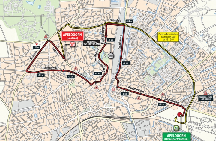 2016 環義大賽 第一站 APELDOORN→ APELDOORN 9.8 km(ITT)