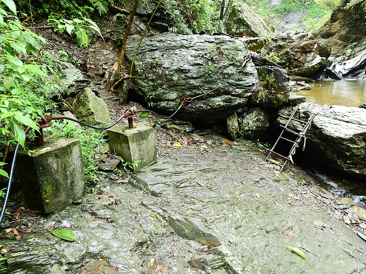來涼山瀑布吧!油桐花兒開開正漂亮!