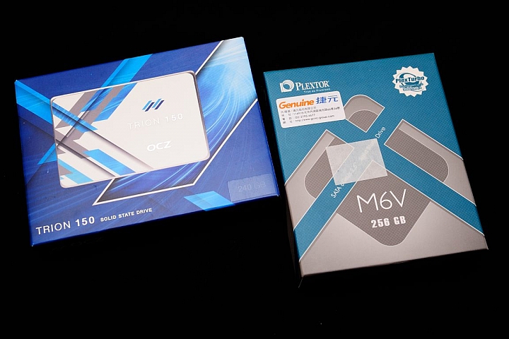 入門級 SSD 比拚,OCZ Trion 150、Plextor M6V 性能對戰