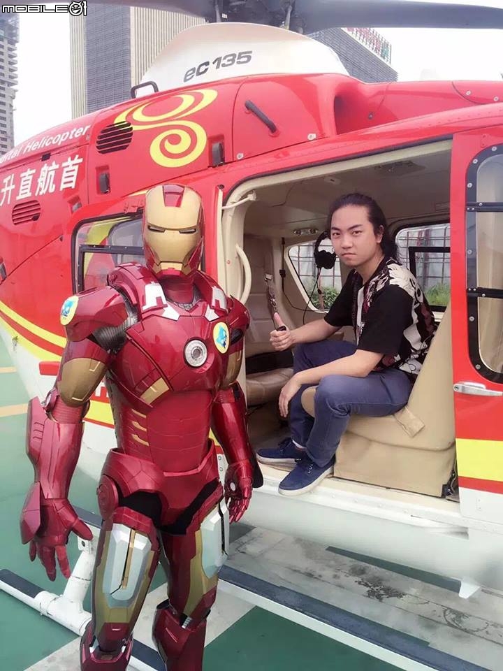 介紹 Marvel 官方授權 1:1 可穿電動 鋼鐵人盔甲曝光