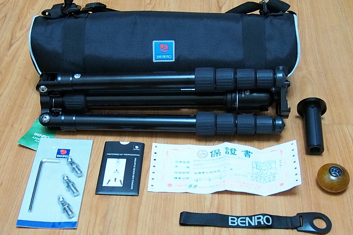 Benro A2292TV1 簡單開箱及測試