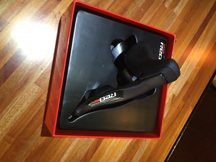 遲來的~sram etap小全套開箱....貼膜....裝車....路試!!!