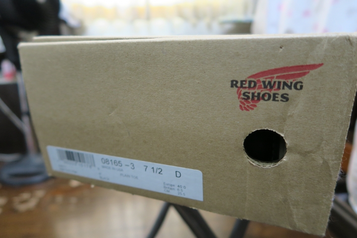大叔的第一雙紅翅膀Redwing 8165簡單開箱(補實穿圖)
