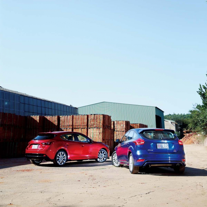 FOCUS V.S. MAZDA 3 實際對比感受