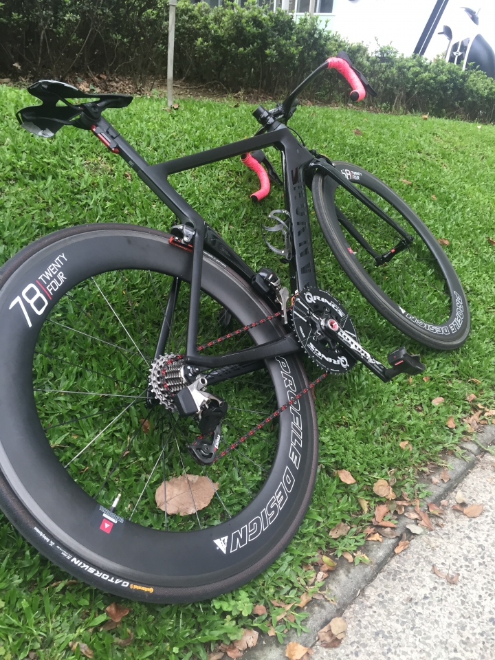 遲來的~sram etap小全套開箱....貼膜....裝車....路試!!!