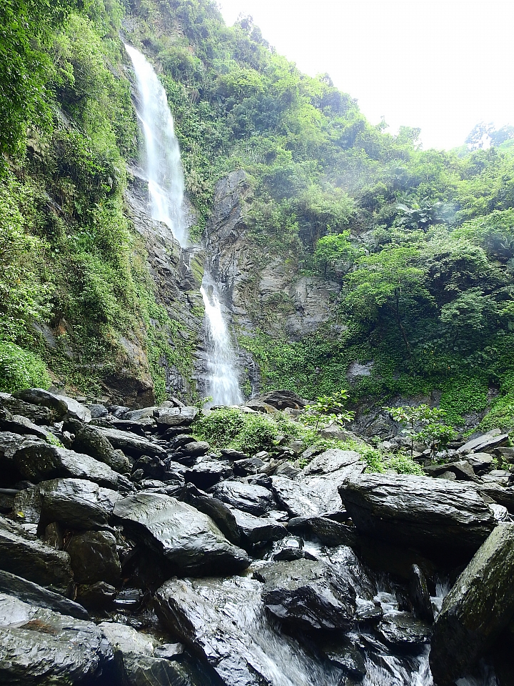 來涼山瀑布吧!油桐花兒開開正漂亮!