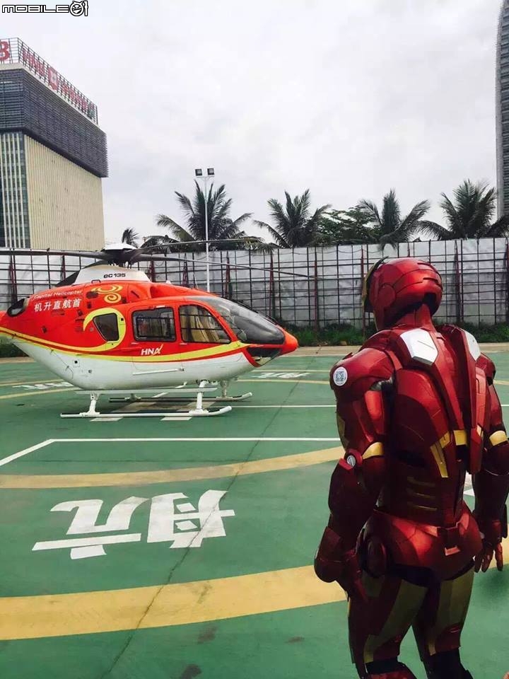介紹 Marvel 官方授權 1:1 可穿電動 鋼鐵人盔甲曝光