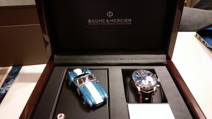 【開箱】BAUME & MERCIER Capeland Shelby Cobra: Limited Edition