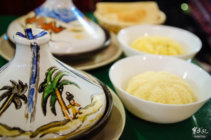 捷運六張犁站‧塔吉摩洛哥料理 Tajin Moroccan Cuisine|摩洛哥特色香料菜‧超飽足燉羊膝塔吉鍋!