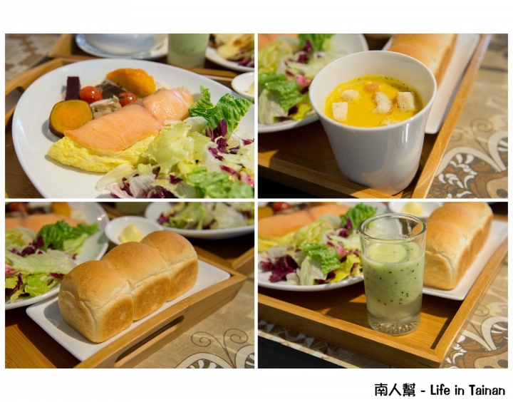 【台南市安平區-美食】澎拜早午餐,隨餐附上整條自烘焙吐司~95咖啡館