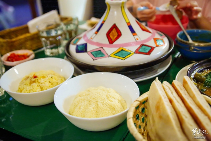 捷運六張犁站‧塔吉摩洛哥料理 Tajin Moroccan Cuisine|摩洛哥特色香料菜‧超飽足燉羊膝塔吉鍋!