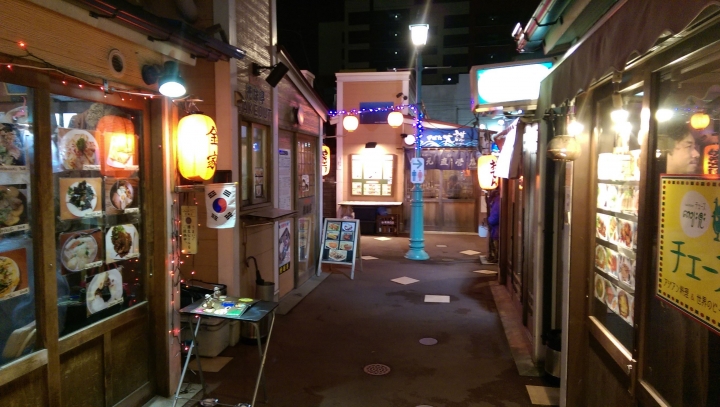 【北海道。函館】第一次把湯喝完的拉麵@大門橫丁函館鹽味拉麵