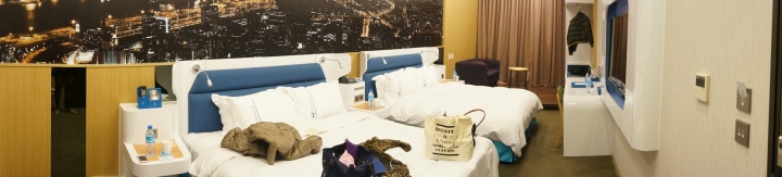 《宿》台中。頭等艙飯店Airline Inn 平民也可體驗頭等艙