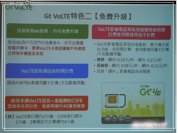 分享 亞太電信Gt VoLTE 通訊新聲代體驗會 (高雄場)