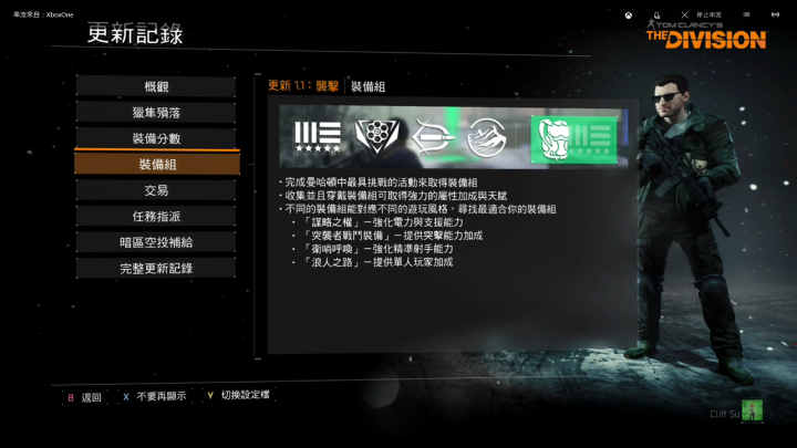 Xbox One 湯姆克蘭西:全境封鎖(Tom Clancy's The Division)入手