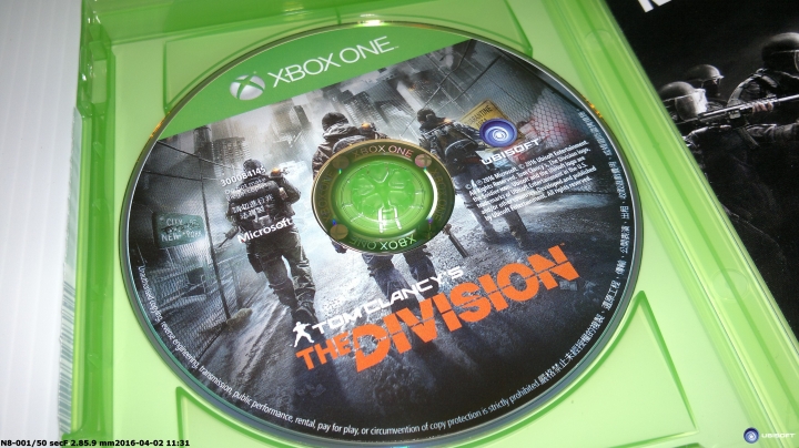 Xbox One 湯姆克蘭西:全境封鎖(Tom Clancy's The Division)入手