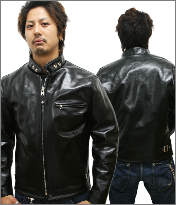 Schott 的經典馬皮皮衣:〝641 HH (Horse Hide)