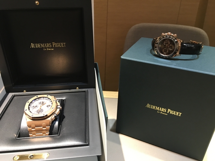 AP26470 金錶鍊帶款開箱......
