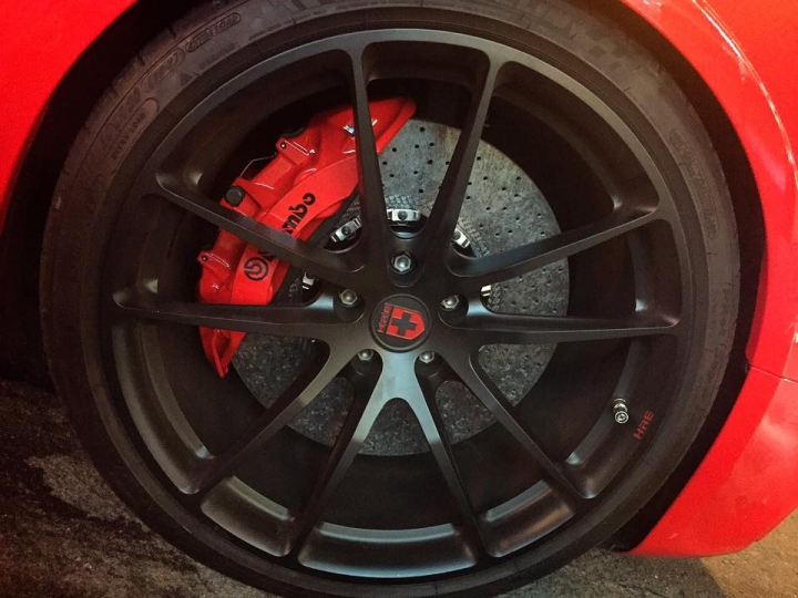 夢幻改裝 Brembo陶瓷煞車 X HRE P104全鍛造輪框 S5 Sportback