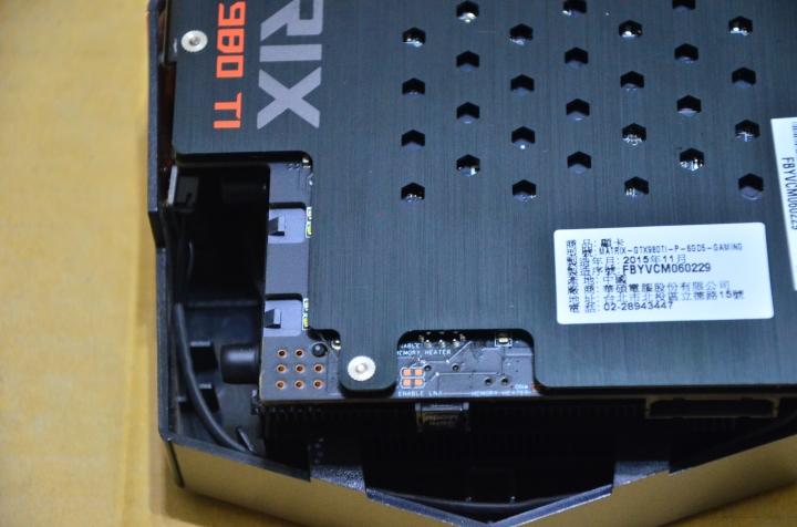 遲來2個多月的開箱 I7-6700K+ROG MRXIMUS HERO VIII+ROG Matrix GTX 980 Ti+ ROG XONAR PHOEBUS