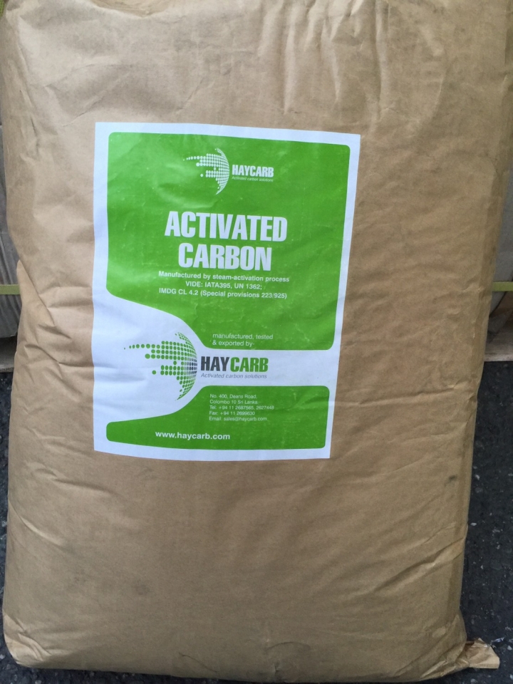 Haycarb 活性炭 新的型號 RWAP 1074