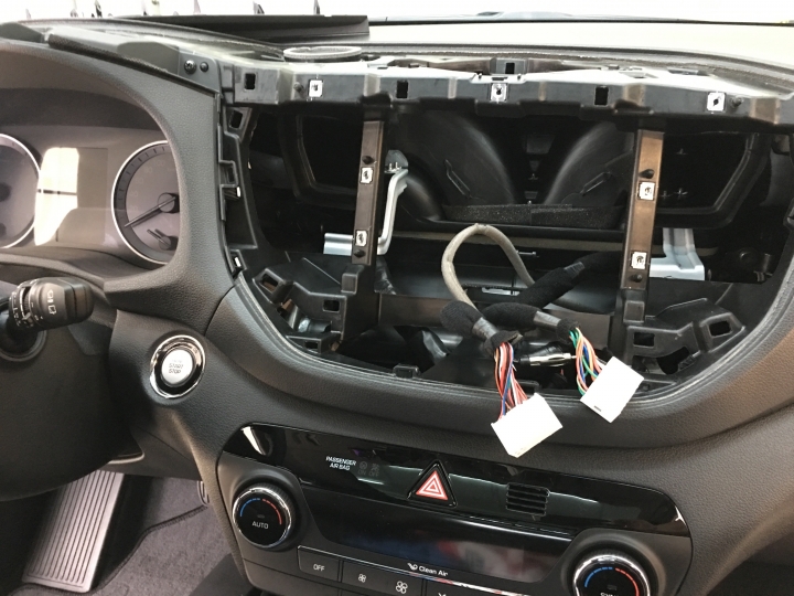 All New Tucson安裝 Pioneer AVH-X8850BT