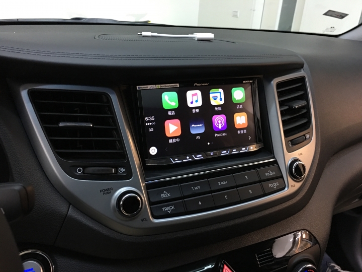 All New Tucson安裝 Pioneer AVH-X8850BT
