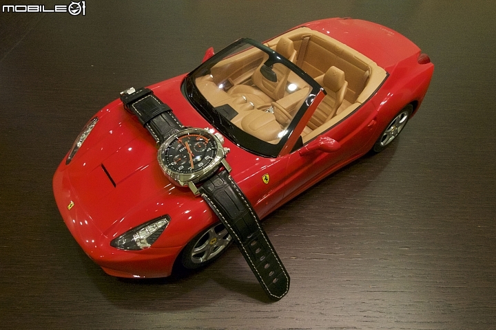 沛納海法拉利加州（Panerai Ferrari California）限量腕錶 -- 開箱文