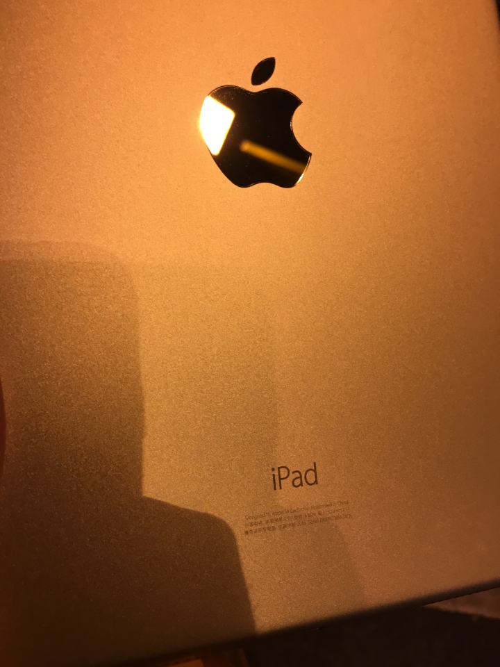 iPad Pro 9.7吋 雷射切割Logo保護貼 裸機使用分享