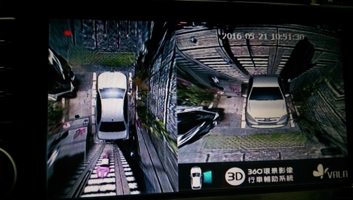 VALA-3D環景行車輔助系統 - 測試分享