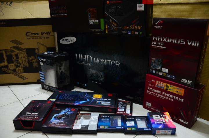 遲來2個多月的開箱 I7-6700K+ROG MRXIMUS HERO VIII+ROG Matrix GTX 980 Ti+ ROG XONAR PHOEBUS