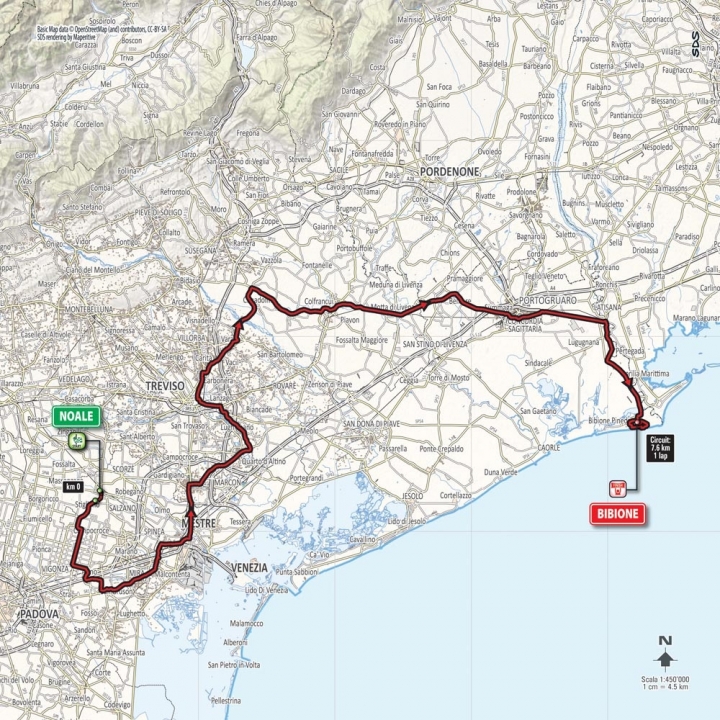 2016 環義大賽 第十二站 Noale → Bibione 168km