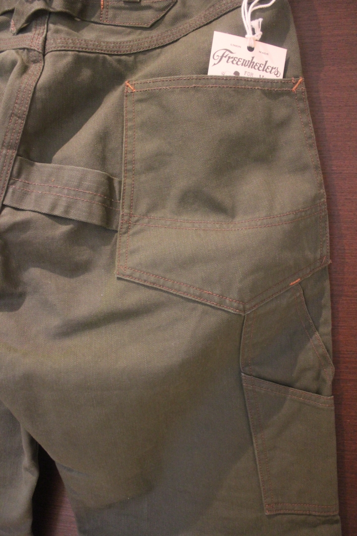 免費車輪工作褲 FREEWHEELERS DERRICKMAN OVERALLS分享