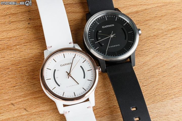 簡約優雅 Garmin vivomove Classic & Sport 實錶開箱分享
