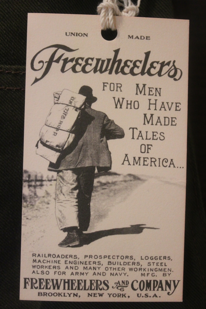 免費車輪工作褲 FREEWHEELERS DERRICKMAN OVERALLS分享