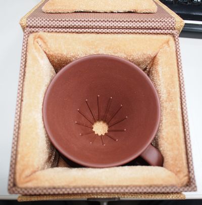 紫砂圓錐形濾杯