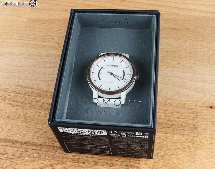 簡約優雅 Garmin vivomove Classic & Sport 實錶開箱分享