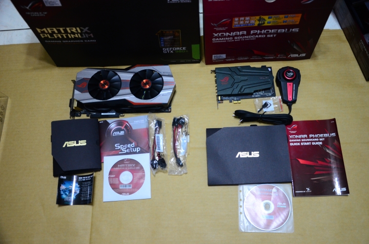 遲來2個多月的開箱 I7-6700K+ROG MRXIMUS HERO VIII+ROG Matrix GTX 980 Ti+ ROG XONAR PHOEBUS