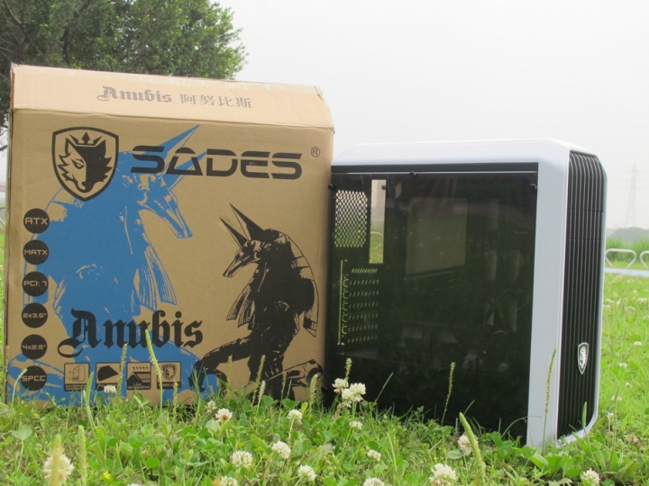SADES Anubis 賽德斯 胡狼神 阿努比斯 水冷機殼 開箱上硬管水冷