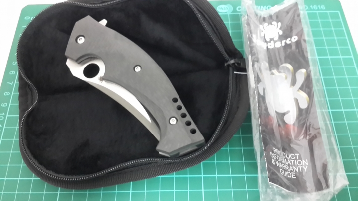兩把flipper折刀分享 Brous Sniper & Spyderco Mamba