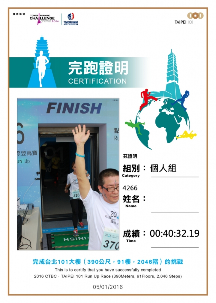 【跪求】參加101登高賽 結果悲劇 懇求大大把我P出來