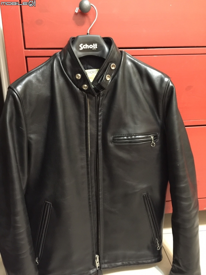 Schott 的經典馬皮皮衣:〝641 HH (Horse Hide)