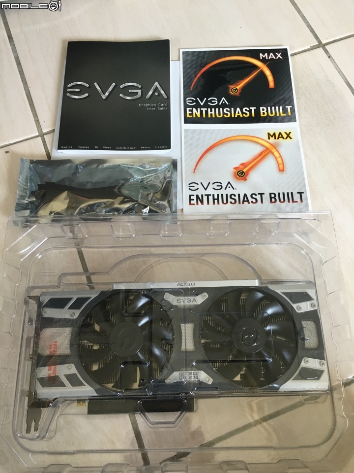 【開箱】EVGA GTX1070 SC GAMING ACX3.0 無測試文