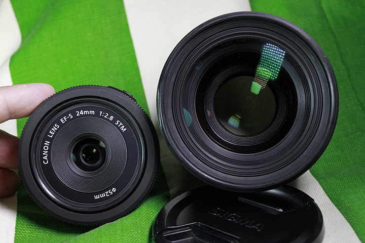 Canon EFS 24mm F2.8 STM。廣角小餅乾