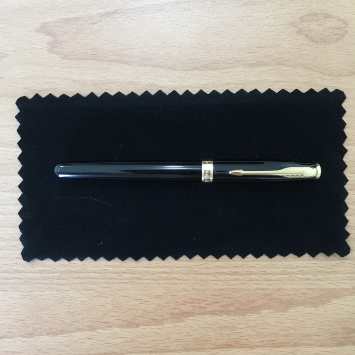 派克 Parker 新商籟 Sonnet 18K金 麗雅黑色金夾 福筆 Fu Pen 鋼筆入門開箱!
