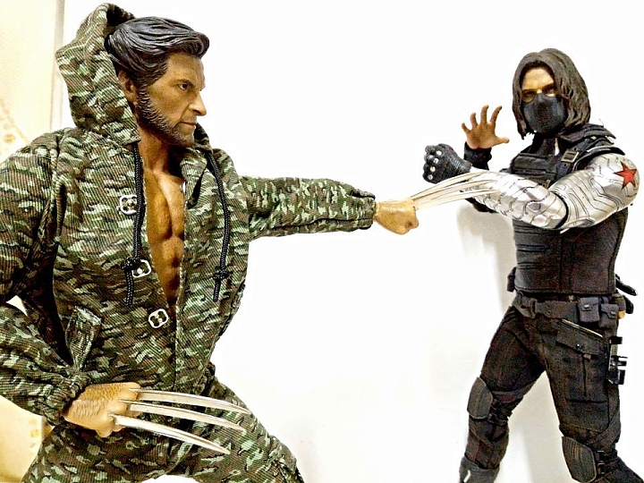 【開箱】HotToys 12吋酷寒戰士Winter Soldier 1.0 開箱文