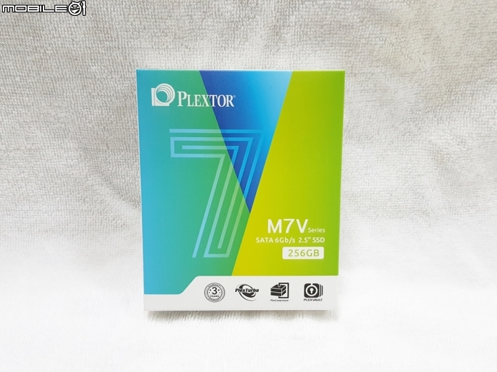 物超所值 Plextor M7V 256GB SSD 開箱測試