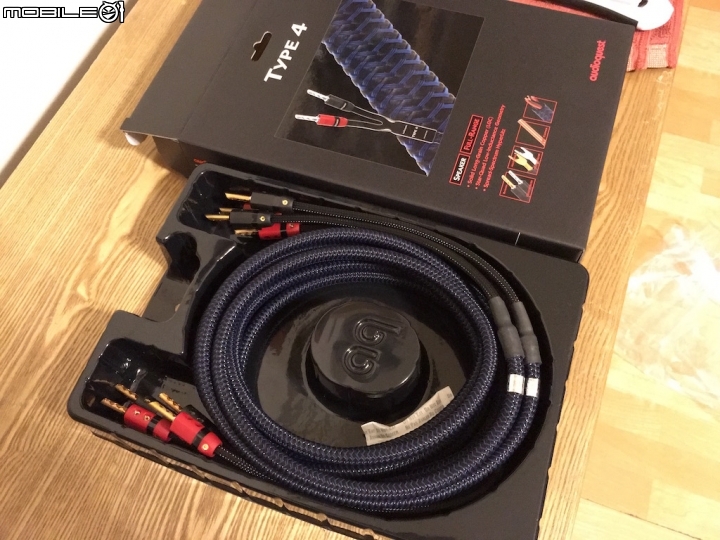 AudioQuest 喇叭線版本問題-代理商已協助更換