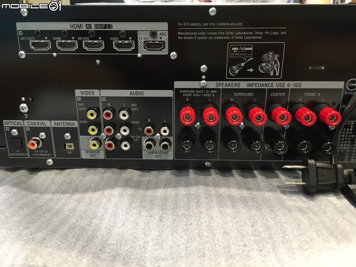 輕鬆直上4K HDR SONY STR-DH770 擴大機 簡易開箱